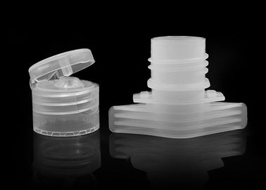Şampuan Bileşik Torbaları İçin 20-410 Flip Top Kapaklı Plastik Borulu Kapatma
