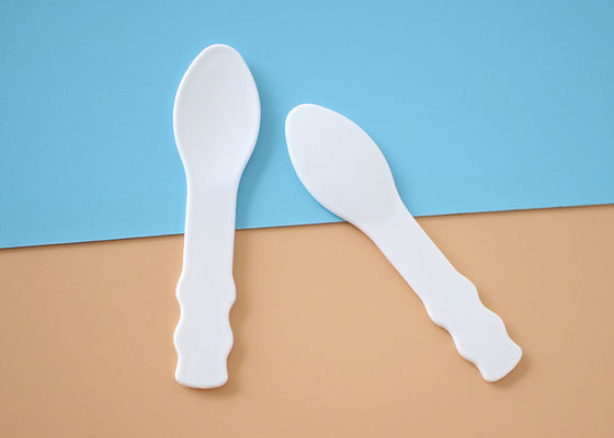 Macun Kil için 7cm Özel Makyaj Plastik Spatula Kaşığı