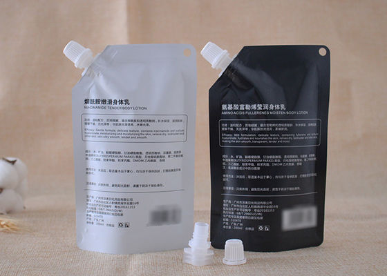 Soya Sütü Paketleme 100ml Sıvı Stand Up Musluk Kılıfı